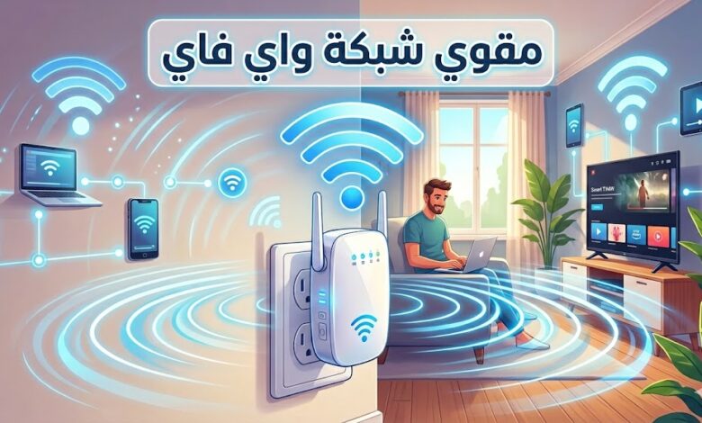 مقوي شبكة واي فاي