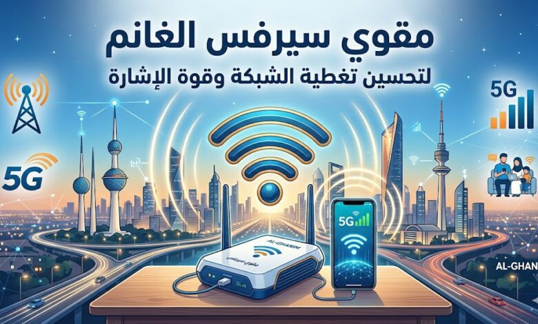 مقوي سيرفس الغانم