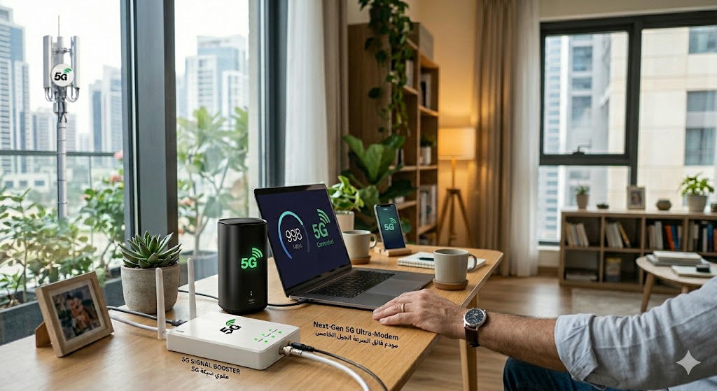 مقوي سيرفس 5G