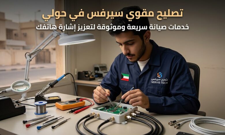 تصليح مقوي سيرفس في حولي