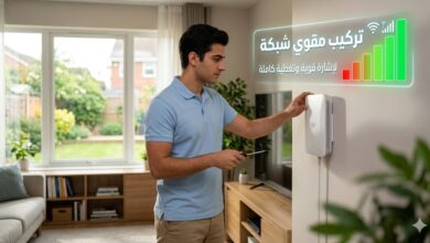 تركيب مقوي شبكة