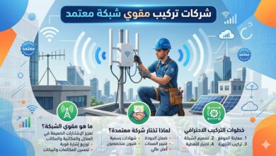 شركات تركيب مقوي شبكة معتمد