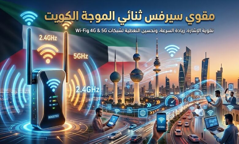 مقوي سيرفس ثنائي الموجة الكويت
