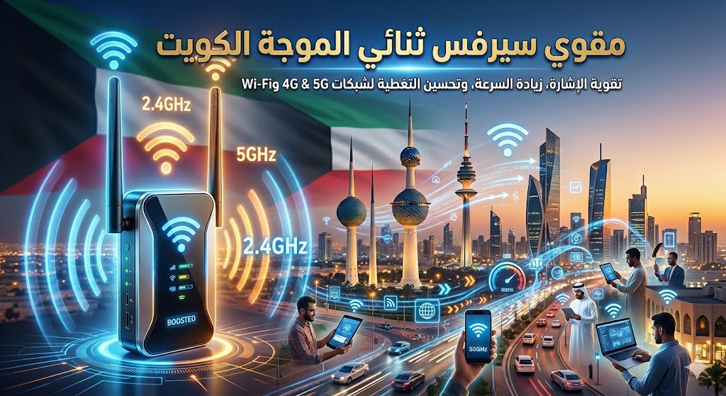 مقوي سيرفس ثنائي الموجة الكويت
