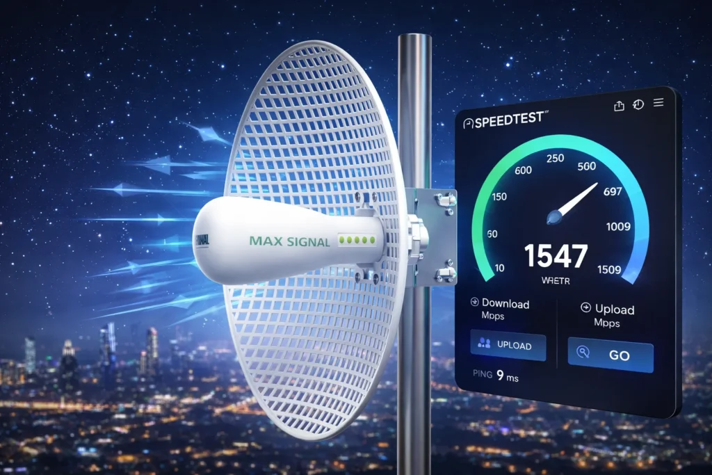 مقوي سيرفس 5G للمناطق النائية بالكويت