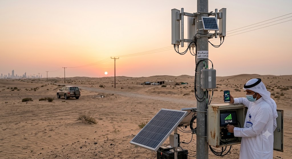 مقوي سيرفس 5G للمناطق النائية بالكويت