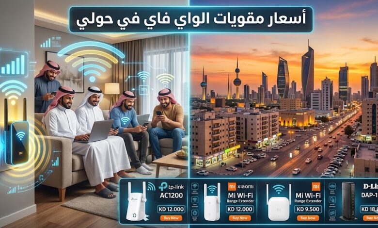 اسعار مقويات الواي فاي في حولي