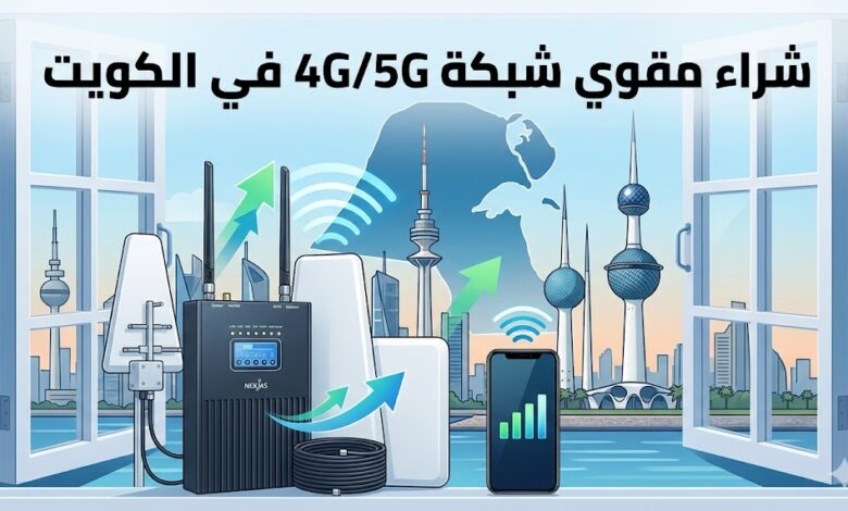 شراء مقوي شبكة 4G/5G في الكويت