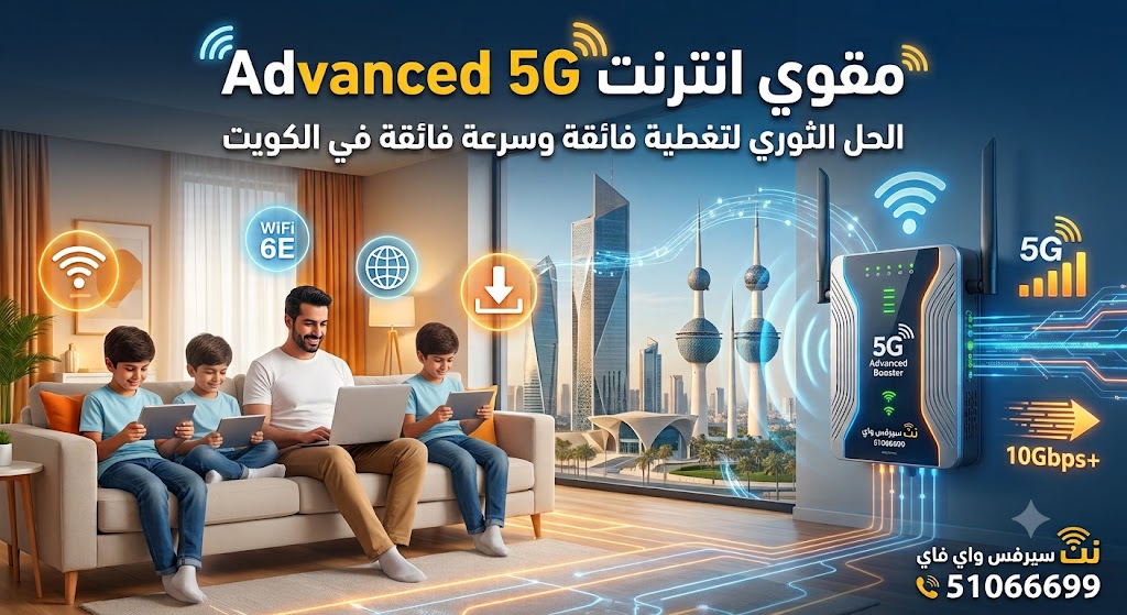 مقوي انترنت 5G Advanced