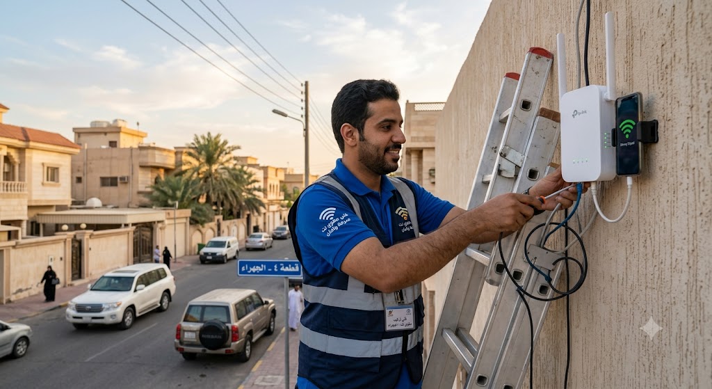 أرخص فني مقوي نت في الجهراء