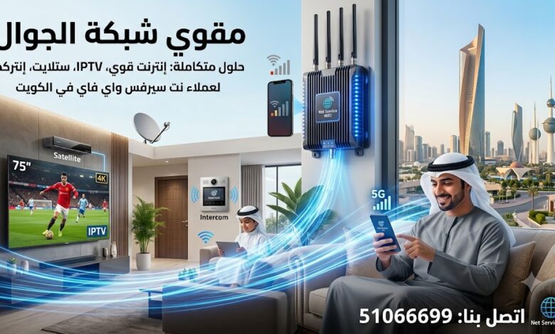 مقوي شبكة الجوال